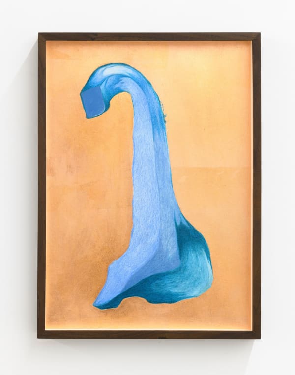 02 Giovannikronenberg Senzatitolo 2022 Cm37X27X4 Matite Colorate E Foglia Di Rame