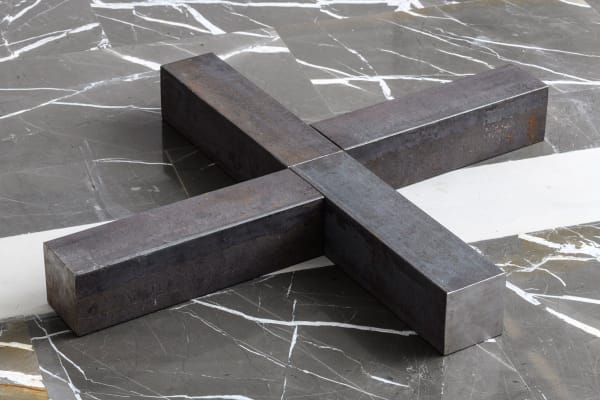 Richard Nonas Senza Titolo, 2010 iron cm 79 x 89 x 10 ph. Giorgio Benni