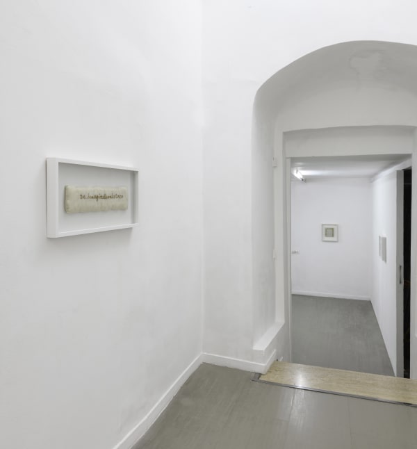 Mariella Bettineschi L'era successiva e altri racconti in installation view at z2o Sara Zanin ph. Giorgio Benni