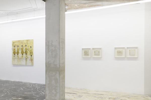 Il segno è l'esemplare parlato in installation view at z2o project ph. Giorgio Benni