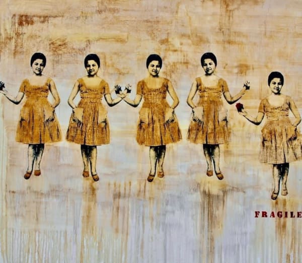 Maria Angeles Vila Tortosa Deseo, 2009 mixed media on canvas cm 120 x 150 ph. Giorgio Benni