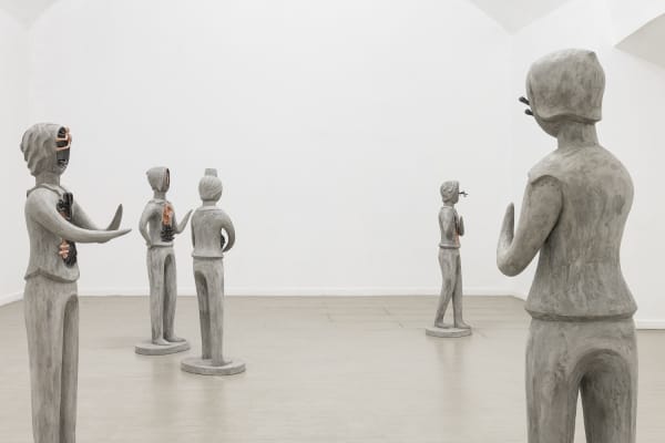 Anna Hulačová Harvest and Survive in installation view at z2o Sara Zanin ph. Sebastiano Luciano