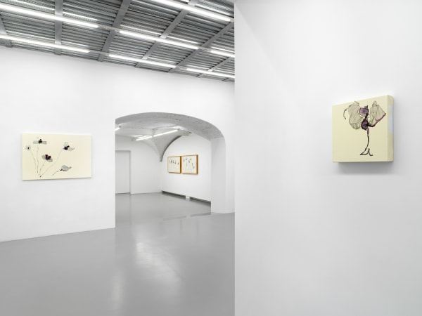 Installation View, Beatrice Pediconi | ... senza turbare una stella, curated by Antonello Tolve, 2024, z2o Sara Zanin | Ph. Dario Lasagni