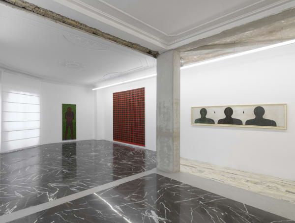 Cesare Tacchi. Una casa di foglie e fogli, curated by Daniela Bigi, installation views, ph. Giorgio Benni
