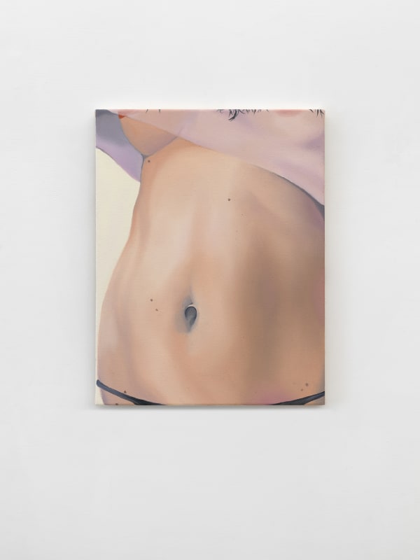 Costellata, 2024, oil on canvas, cm 45 x 35. Ph. Dario Lasagni