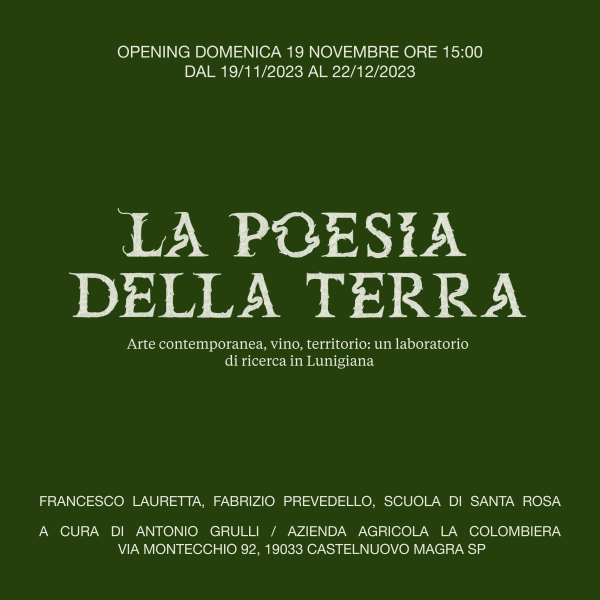 FABRIZIO PREVEDELLO | LA POESIA DELLA TERRA