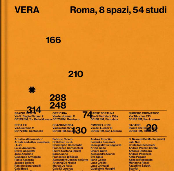 VERA / Rome, 8 spaces, 54 studios