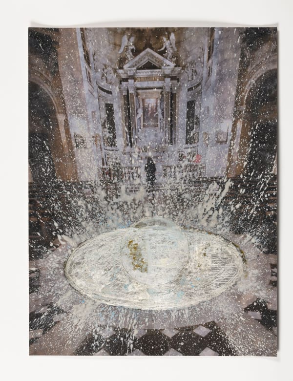 Alfredo Pirri, FARE LUCE, 2024. preparatory drawings for the installation at the Basilica of Santa Maria in Montesanto - Chiesa degli Artisti, Piazza del Popolo, Rome