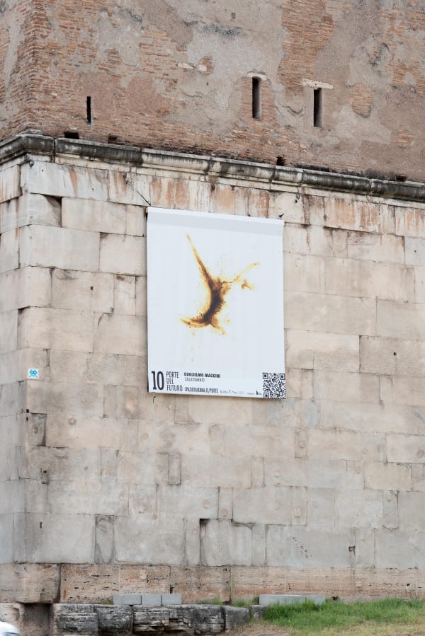 Installation View | Gugliemo Maggini @ Le 10 Porte del Futuro, Porta San Sebastiano, Rome. ph Eleonora Cerri Pecorella