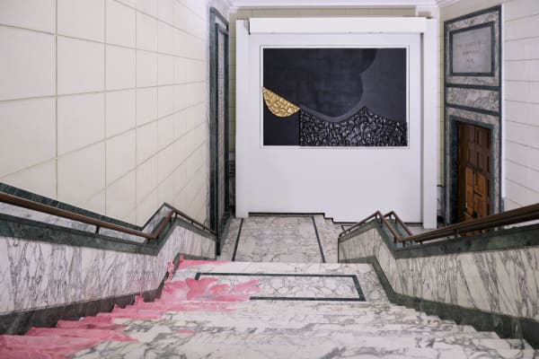 Installation View | Stairing, 2024, permanent site-specific installation @ MIC, Faenza. Ph. Francesco Bondi