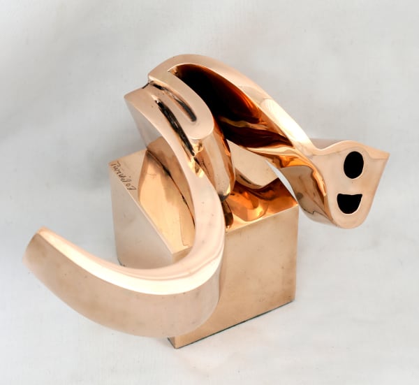 02 2007 Falling Heech 18X26X19 5 Cm Bronze Unique