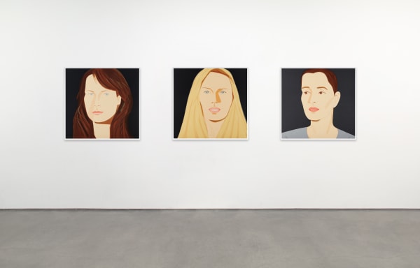 Alex Katz - Sophie, 2012. 32-color silkscreen on 2-ply museum board. 39 x 41 in (99.1 x 104.1 cm). Image courtesy of the artist and Zeit Contemporary Art, New York