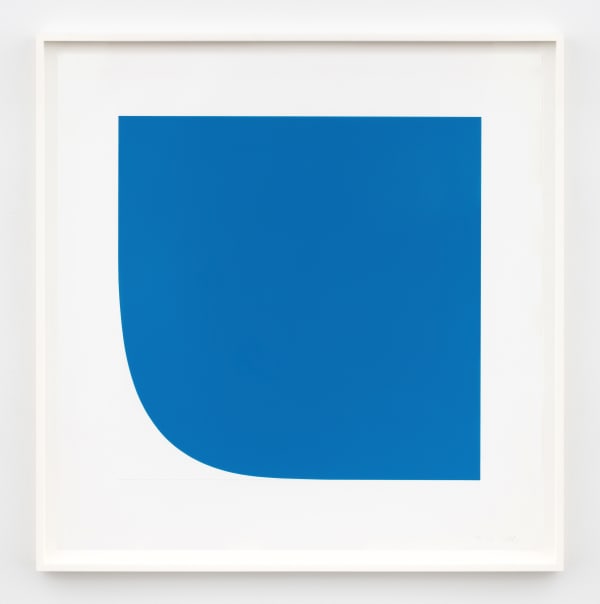 Ellsworth Kelly. 'Blue I,' 1973 - 1975. © Ellsworth Kelly. Photograph courtesy of Zeit Contemporary Art, New York.