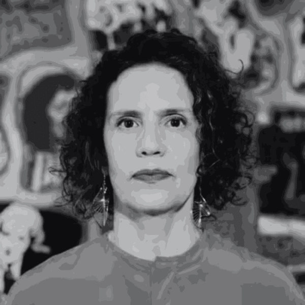 Leda Catunda - O Jardim, 1991