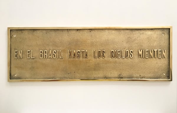 Ivan Grilo, En El Brasil Hasta Los Cielos Miente n [#3 Monumento], 2017