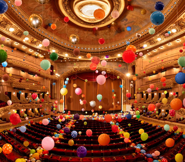 Flávia Junqueira Theatro Municipal do Rio de Janeiro 1909, #1, 2025 Impressão digital com pigmentos minerais 1/5 150 x 172 cm