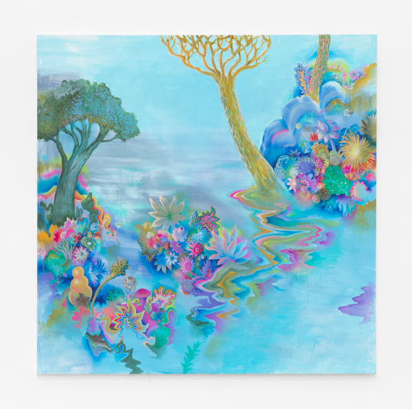 Pedro Varela Sem título, 2025 Acrílica sobre tela 205 x 210 cm