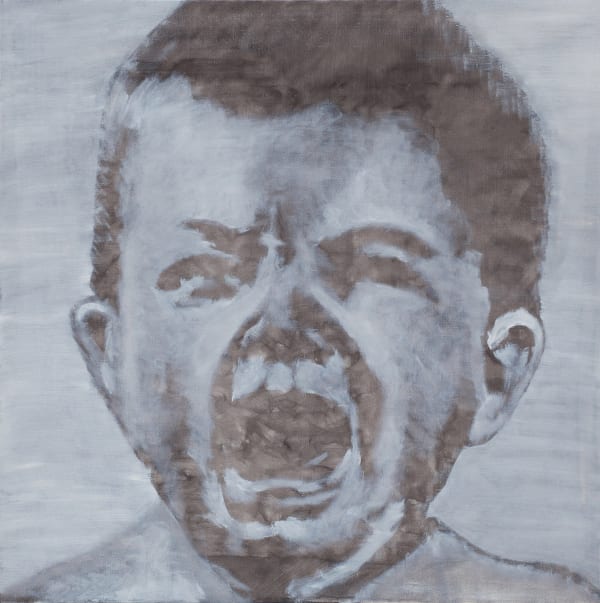 Marcelo Amorim Untitled, 2014 watercolor on paper 100 x 100 cm Series: Primeira leitura