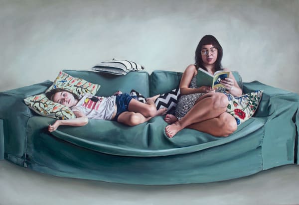 Mariana Riera Fractura, 2024 Óleo sobre tela 160 x 235 cm