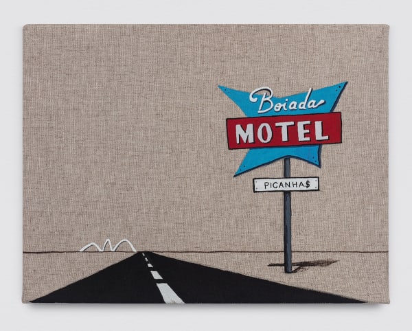 Evandro Prado Motel, 2024 Óleo sobre linho 30 x 40 cm
