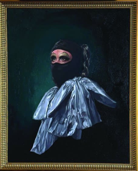 Thix Spacer Woman, 2023 Óleo Sobre tela 45 x 36,5 cm