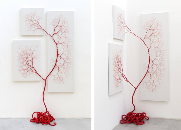 Janaina Mello Landini, Ciclotrama 166 (Impregnação), 2019