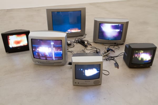 João Castilho Erupção [Eruption], 2013 video installation variable dimensions edition: 3