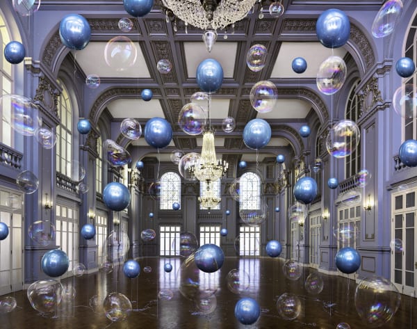 Flávia Junqueira, Palace Cassino #1, Salão Azul, 1931, 2020