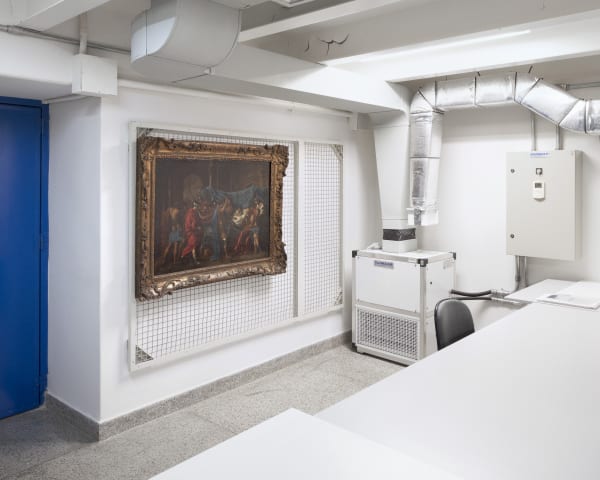 André Penteado, Sala de pesquisa do Museu Nacional de Belas Artes, 2017