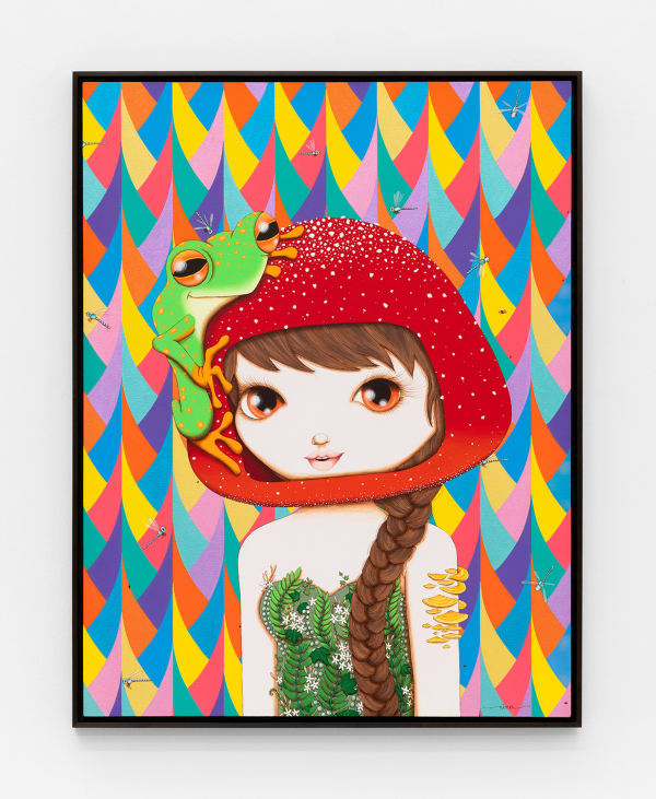 Nina Pandolfo Doçura, 2025 Acrilica sobre tela 130 x 100 cm