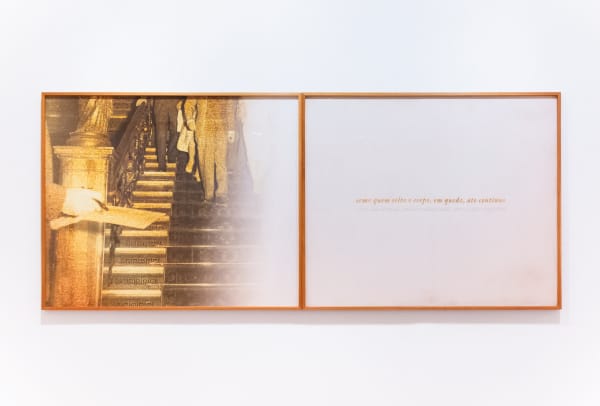 Ivan Grilo, Como quem solta o corpo, em queda, ato contínuo faz da dança, mãos enlaçadas, um lugar seguro, 2020