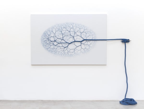 Janaina Mello Landini, Ciclotrama 122 (vento) , 2018