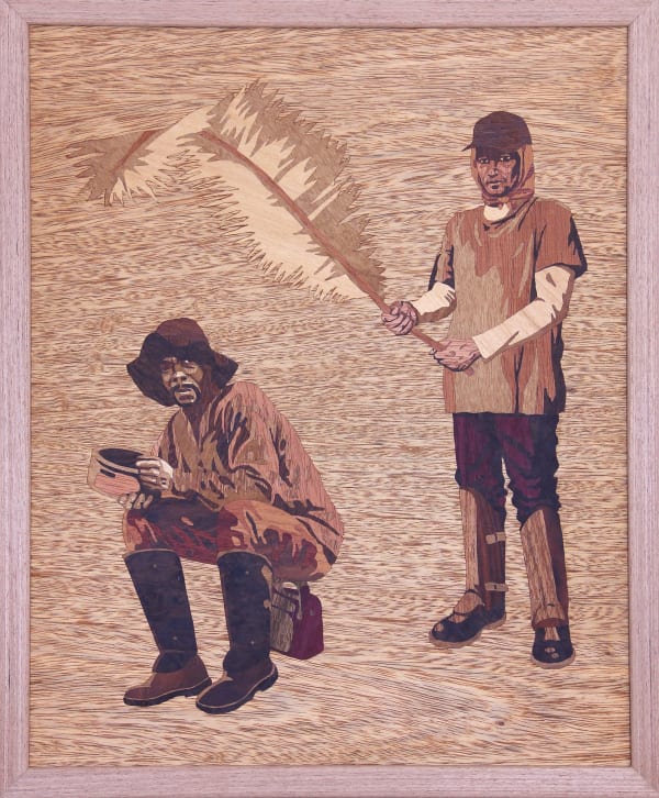 Iuri Dias Oásis, 2024 Marchetaria 53 x 43 cm