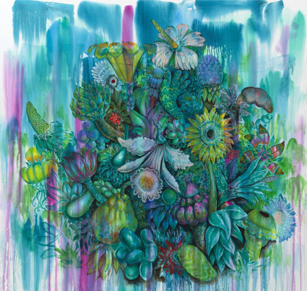 Pedro Varela Sem título, 2019 acrílica sobre tela 190 x 200 cm