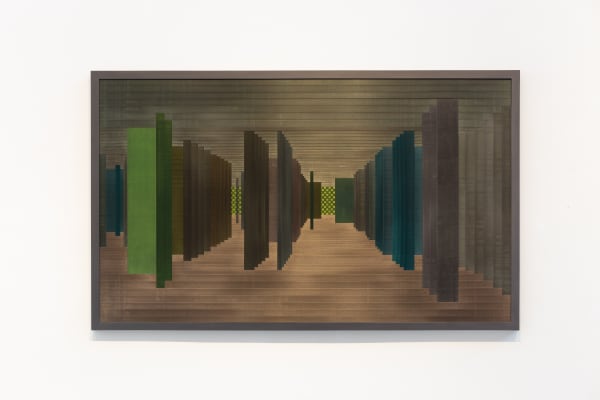 Labirinto Rizomático - série VI Oeste (Veneza Campo de San Silvestro), 2020