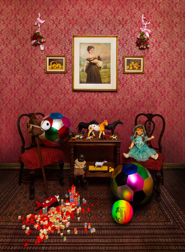 Flávia Junqueira, Sala rosa [Pink room], 2016