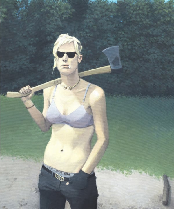 Rodrigo Cunha, A lenhadora, 2017