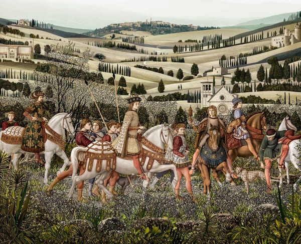 Marcelo Tinoco, Caminho para Montalcino [Road to Montalcino], 2018