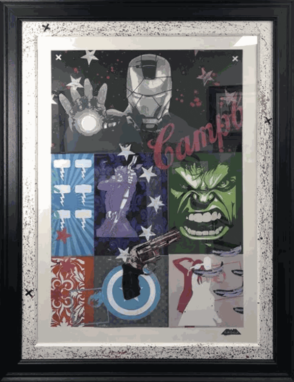 Avengers Stencil