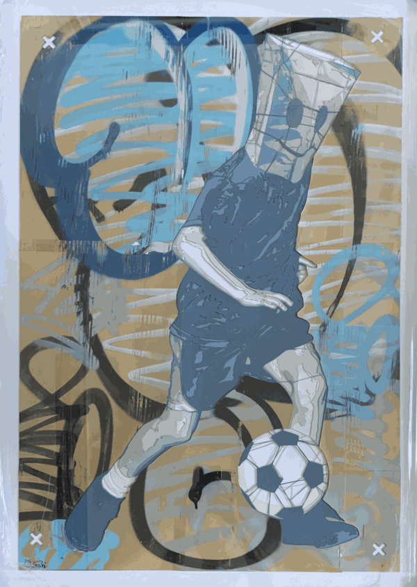 The Beautiful Game Stencil