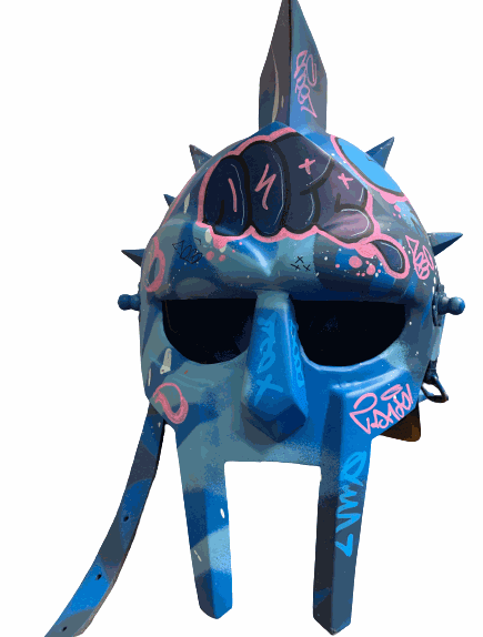 Medieval Helmet (Blue)