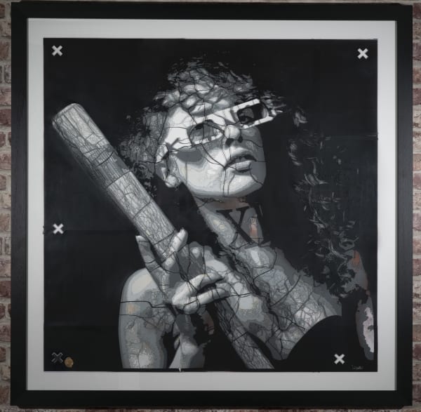 Blinding Lights Stencil