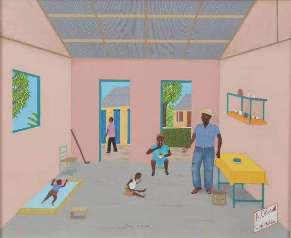 Antoine Obin - Bassin Bleu, 1970's