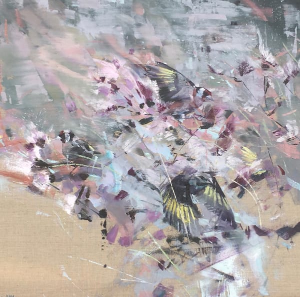 James Fotheringhame, 'Goldfinch, Thistledown'