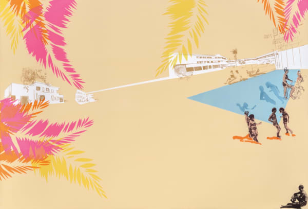 Anna Marrow, Pool Party At The Riviera, 2020