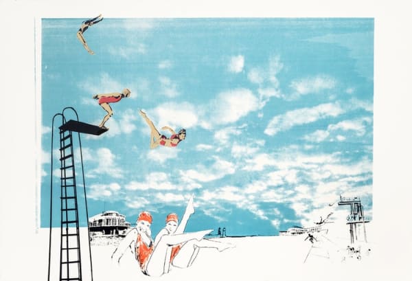 Anna Marrow, Meanwhile at the Lido, 2020