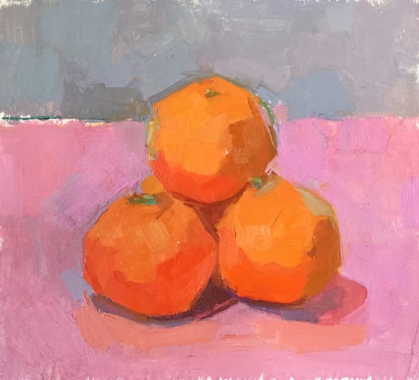 Sarah Spackman, Electric Pink Pyramid, 2017