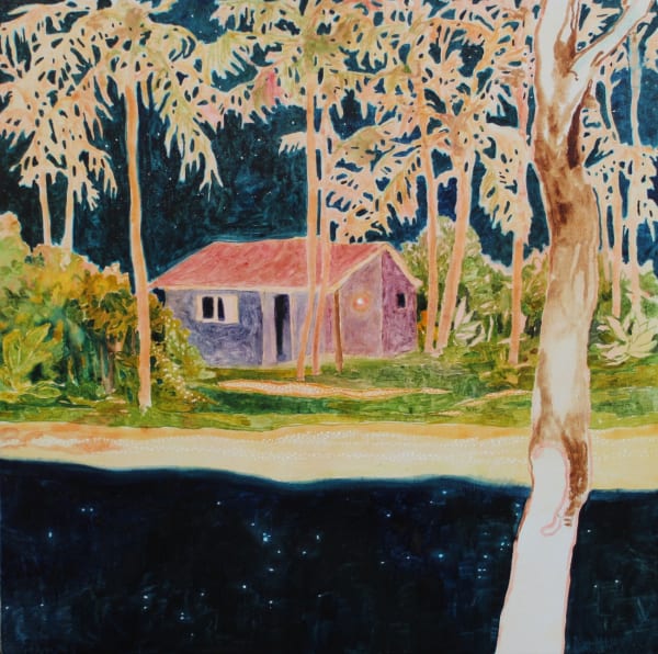 Daniel Ablitt, Red Palms (Study) , 2020