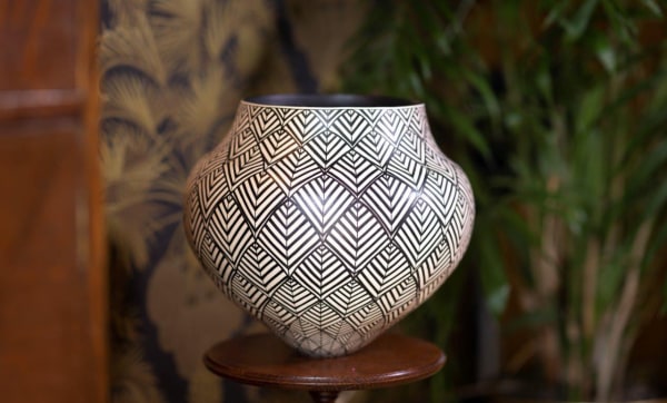 Ant & Di Edmonds - Tydd Pottery vessel at Pompette Restaurant, Oxford