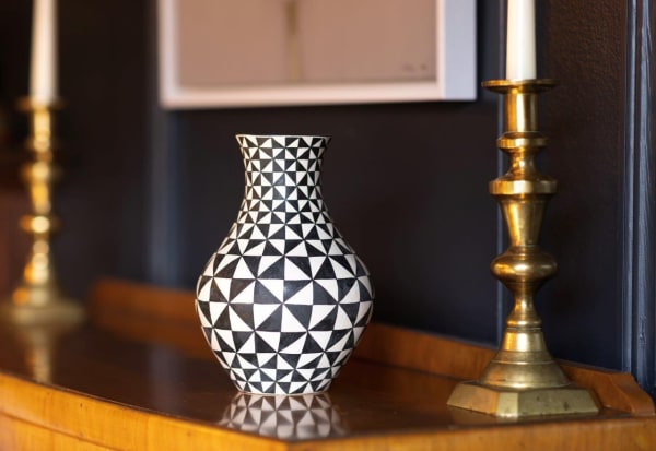 Ant & Di Edmonds - Tydd Pottery small vessel at Pompette restaurant, Oxford